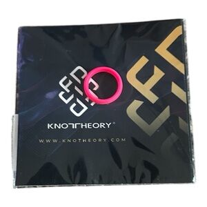Knot Theory Comfort Fit, Neon Pink 4mm Size 5 NWT silicone ring